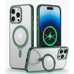 Чехол iPhone 15 Pro Max MagSafe, прозрачный