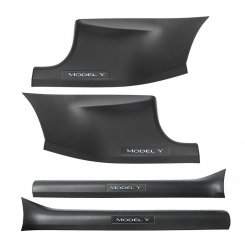 Защитные накладки на пороги дверей Tesla Model Y Model 3 2022