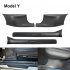 Защитные накладки на пороги дверей Tesla Model Y Model 3 2022