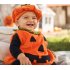 Pottery Barn Детский костюм тыквы на Хэллоуин 6-12 месяцев