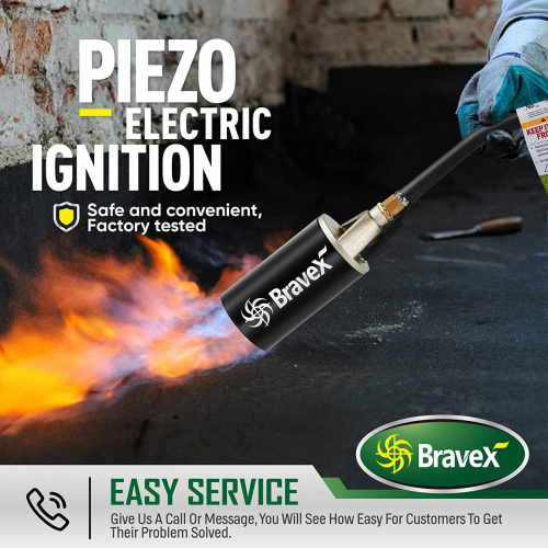 Сверхмощная пропановая горелка Bravex