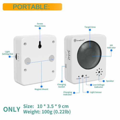 Портативная мишень StrongTools Dry Fire Laser Target