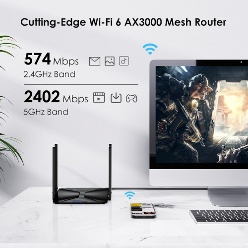 Маршрутизатор WAVLINK AX3000 Wi-Fi 6