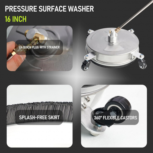 Мойка высокого давления Hourleey 16 дюймов