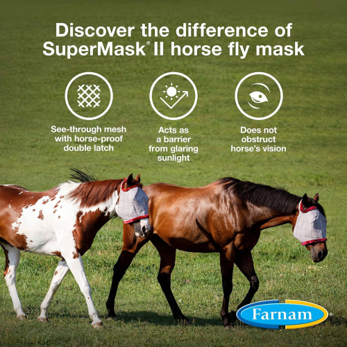 Маска SuperMask II без ушей для жеребят