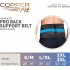 Компрессионный бандаж для спины Copper Fit унисекс для взрослых Pro Back Belt, черный