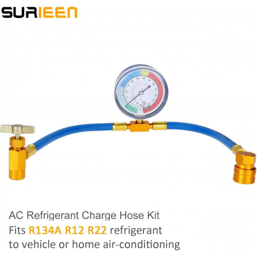 Заправочный шланг SURIEEN переменного тока с манометром