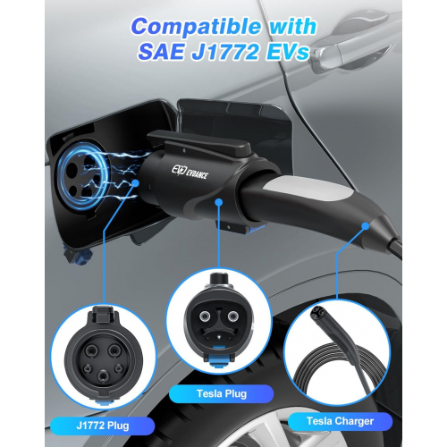 Зарядный адаптер NACS - J1772