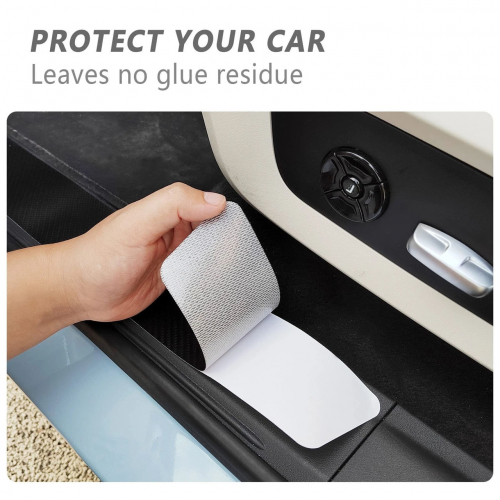 Защитные накладки на пороги автомобильных дверей (5шт)