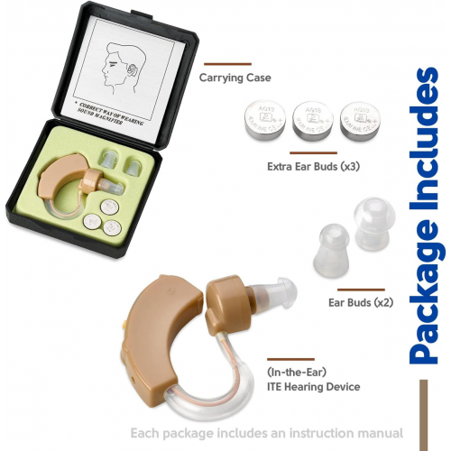 Заушный усилитель звука MEDca BTE, супермини-усилитель звука